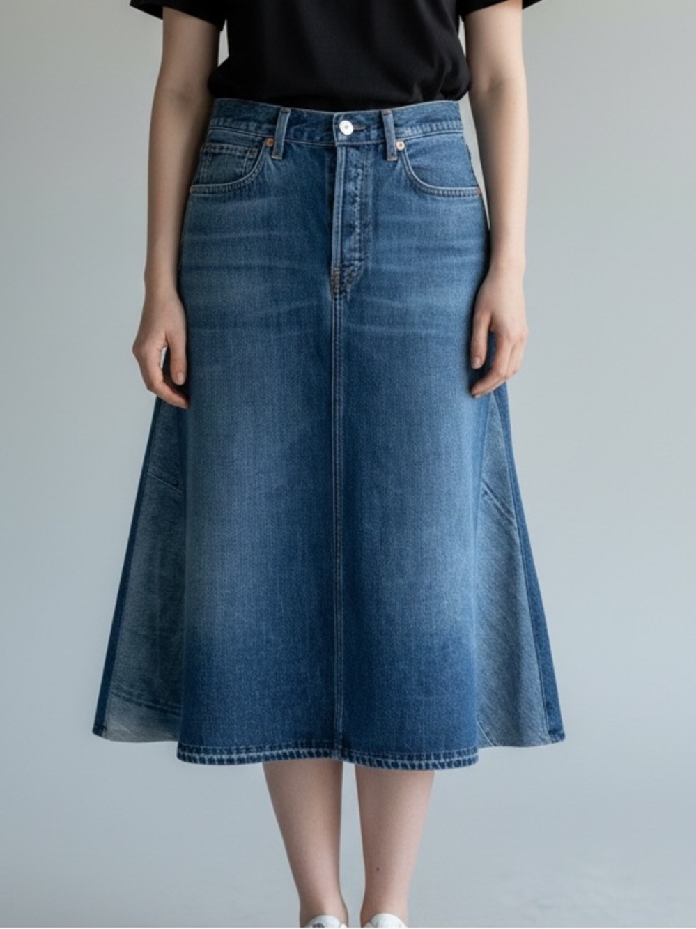 NWOt Citizens of Humanity midi denim skirt 27